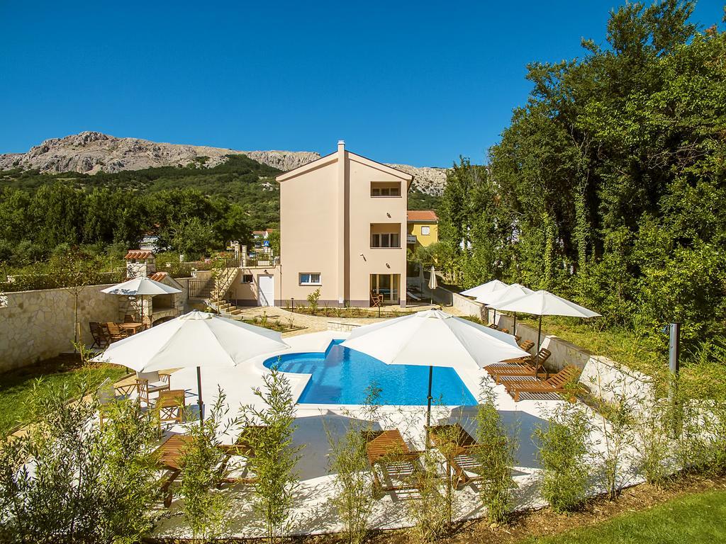 Residence Mediterraneo Baška Esterno foto